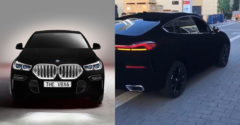 BMW X6 v najčiernejšej farbe na svete natočili naživo. Pôsobí ako auto z počítačovej hry