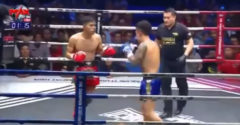 Thajský boxer vyhral zápas po dvojitom knockoute. Poslal k zemi súpera, aj rozhodcu