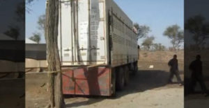 Výkladka kontajnera v Sudáne (Hlavne rýchlo)