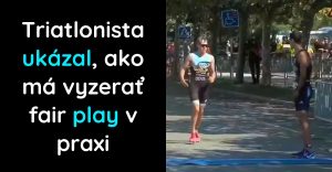 Triatlonista ukázal, ako má vyzerať fair play v praxi