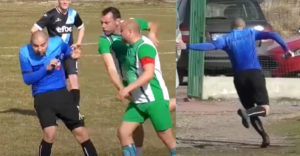 Keď musí rozhodca vziať nohy na plecia (Bulharská futbalová liga)