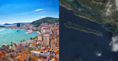 More v Chorvátsku nečakane zmenilo farbu. Vidieť ho aj z vesmíru