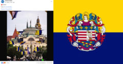 Slováci sa opäť raz ukázali. Košickú vlajku si pomýlili s ukrajinskou