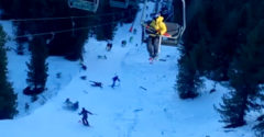 18-ročný mladík zvalil na svahu sedem lyžiarov (Padali ako kolky)