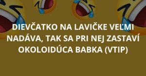 Dievčatko na lavičke veľmi nadáva, tak sa pri nej zastaví okoloidúca babka (Vtip)