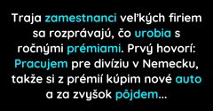 Ostatní sa čudujú, čo si chce Slovák kúpiť za prémie (Vtip)