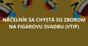 Náčelník sa chystá so zborom na Figarovu svadbu (Vtip)