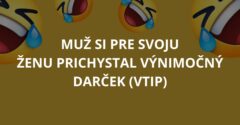 VTIP: Muž si pre svoju ženu prichystal výnimočný darček