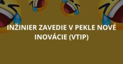 Inžinier zavedie v pekle nové inovácie (Vtip)