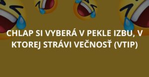 Chlap si vyberá v pekle izbu, v ktorej strávi večnosť (Vtip)