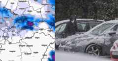 Meteorológovia varujú: Prvý sneh na západnom Slovensku. Vodiči, máte prezuté?