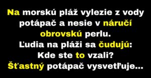 Potápač zabezpečí obchodu tú najlepšiu tržbu (Vtip)