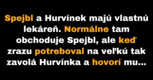 Hurvínek zaskočí za Spejbla v lekárni (Vtip)