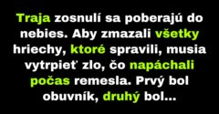 Traja remeselníci si musia odtrpieť svoje hriechy (Vtip)