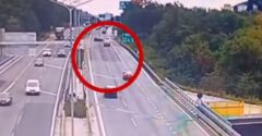 Vodič nezvládol vysokú rýchlosť. Polícia ukázala, čo predchádzalo smrteľnej nehode na diaľnici D2 v Bratislave